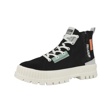 Palladium Palladium Enkellaarsje Pallashock mintgroen / abrikoos / zwart / wit