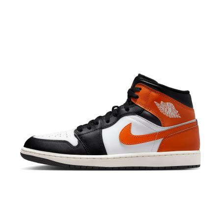 Air Jordan 1 Mid Herenschoenen - Oranje
