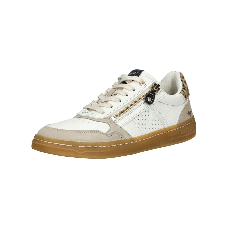 Mustang MUSTANG Sneakers laag bruin / taupe / zwart / wit -