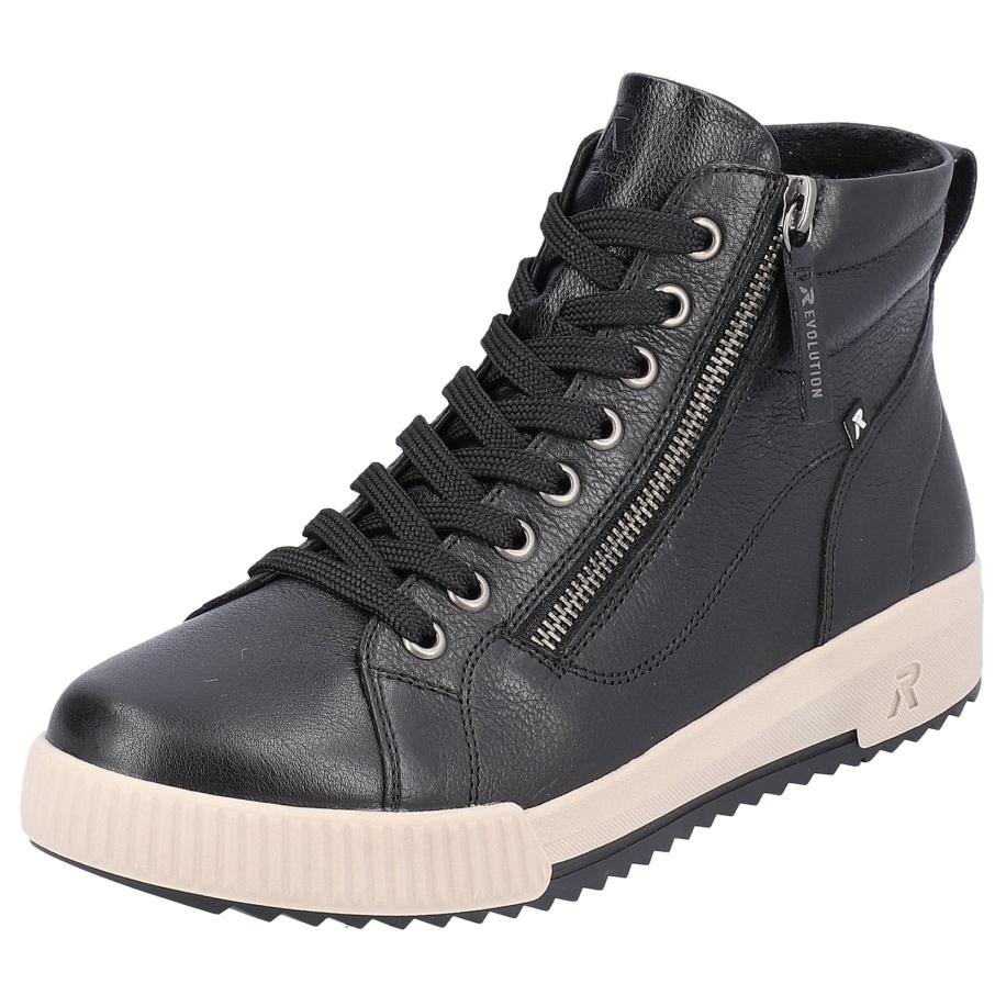 Rieker Sport Rieker Sport Sneakers hoog zwart -