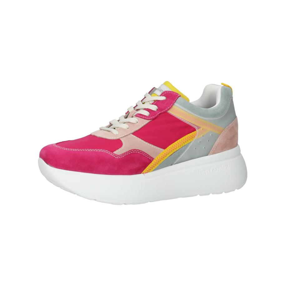 Nero Giardini Nero Giardini Sneakers laag mintgroen / oranje / pink / pastelroze -