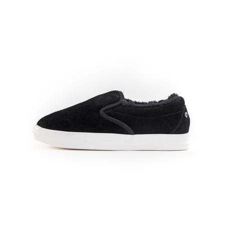 Minnetonka Minnetonka Slip-on Wilder zwart / wit