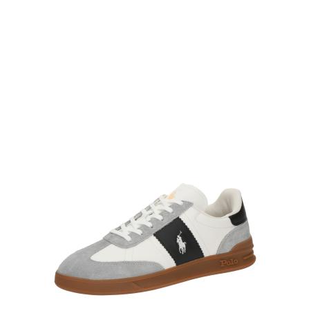 Polo Ralph Lauren Sneakers laag HRT AERA lichtgrijs / zwart / wit