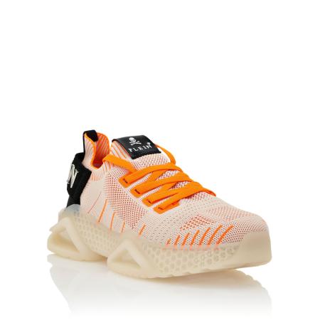 Philipp Plein Sneakers laag beige / oranje / zwart / wit