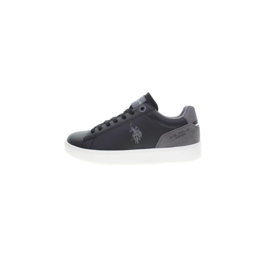 U.S. Polo Assn. U.S. POLO ASSN. Sneakers laag donkergrijs / zwart -