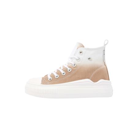 British Knights BRITISH KNIGHTS Sneakers hoog KAYA FLOW MID bruin / wit