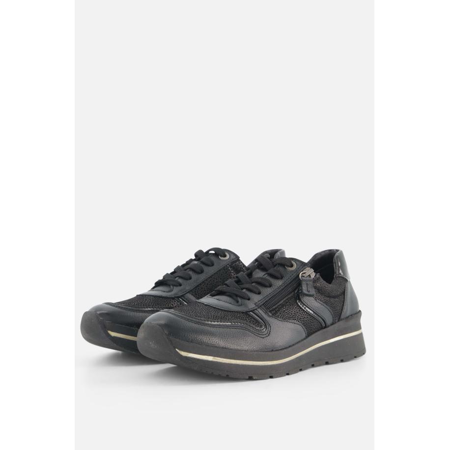 Feyn Ruby70 Stretch Sneakers zwart Synthetisch Zwart