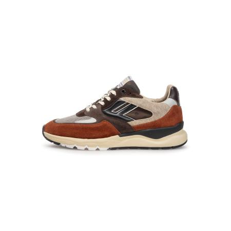 Floris van Bommel Floris van Bommel Sneakers laag De Treener 01 cognac / lichtbruin / donkerbruin / zwart