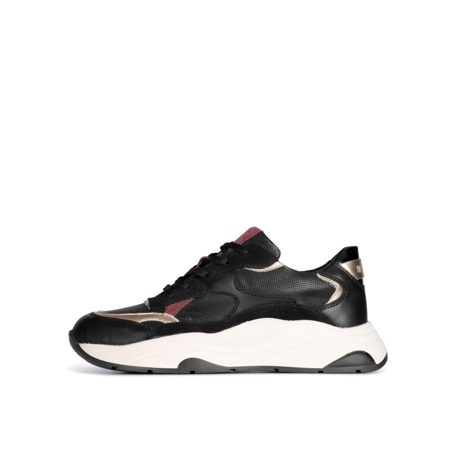 Haboob Haboob Sneakers laag Ivy rose-goud / donkerroze / zwart -