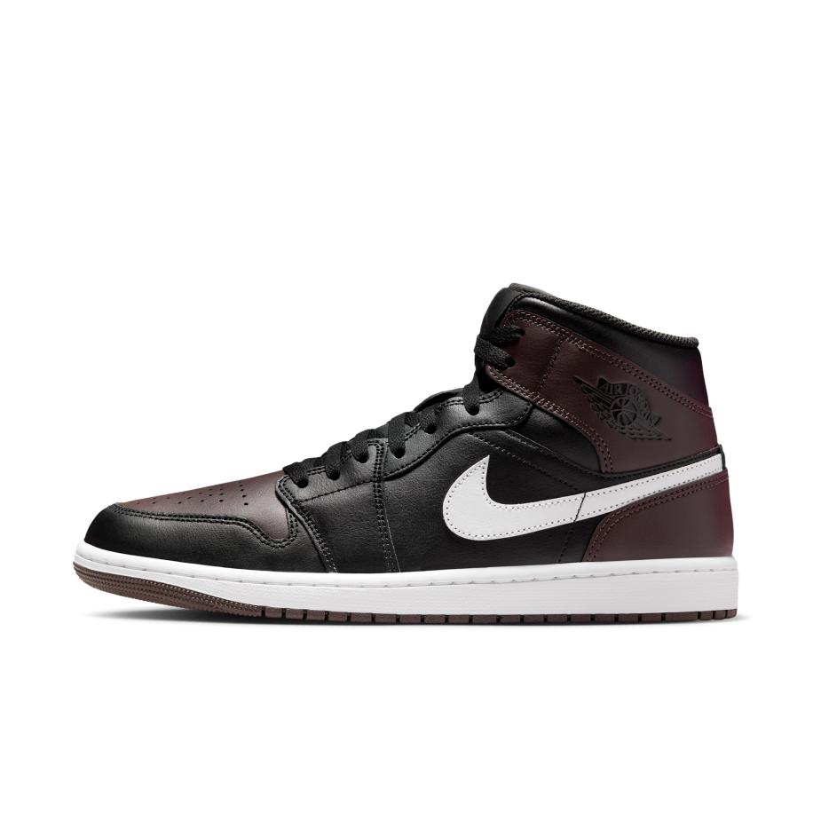 Air Jordan 1 Mid herenschoenen - Bruin Bruin