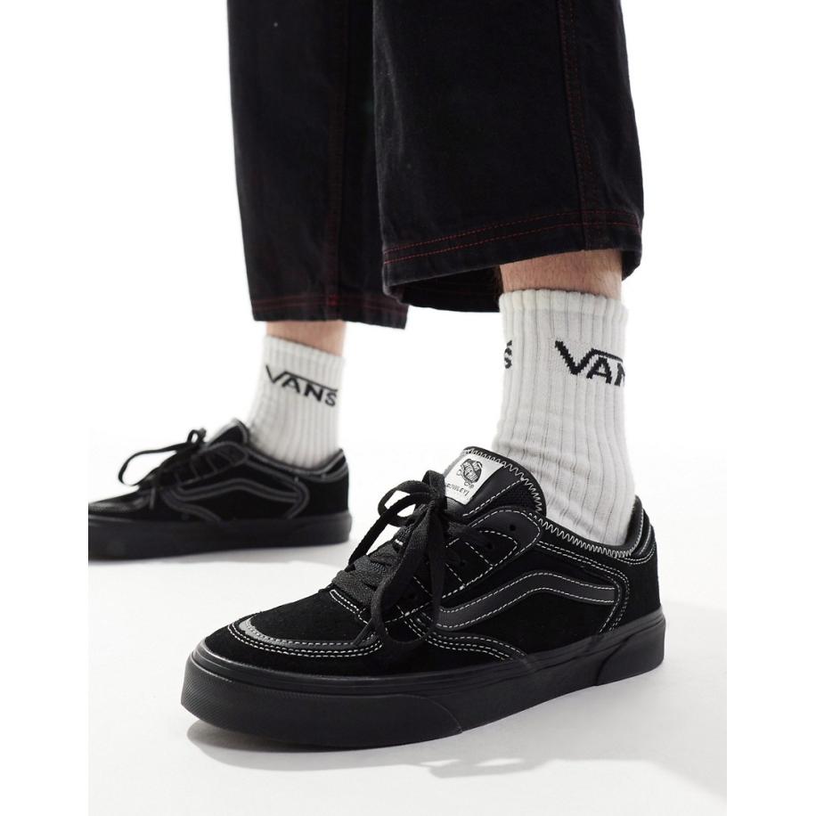 Vans - Rowley - Klassieke sneakers in zwart Zwart