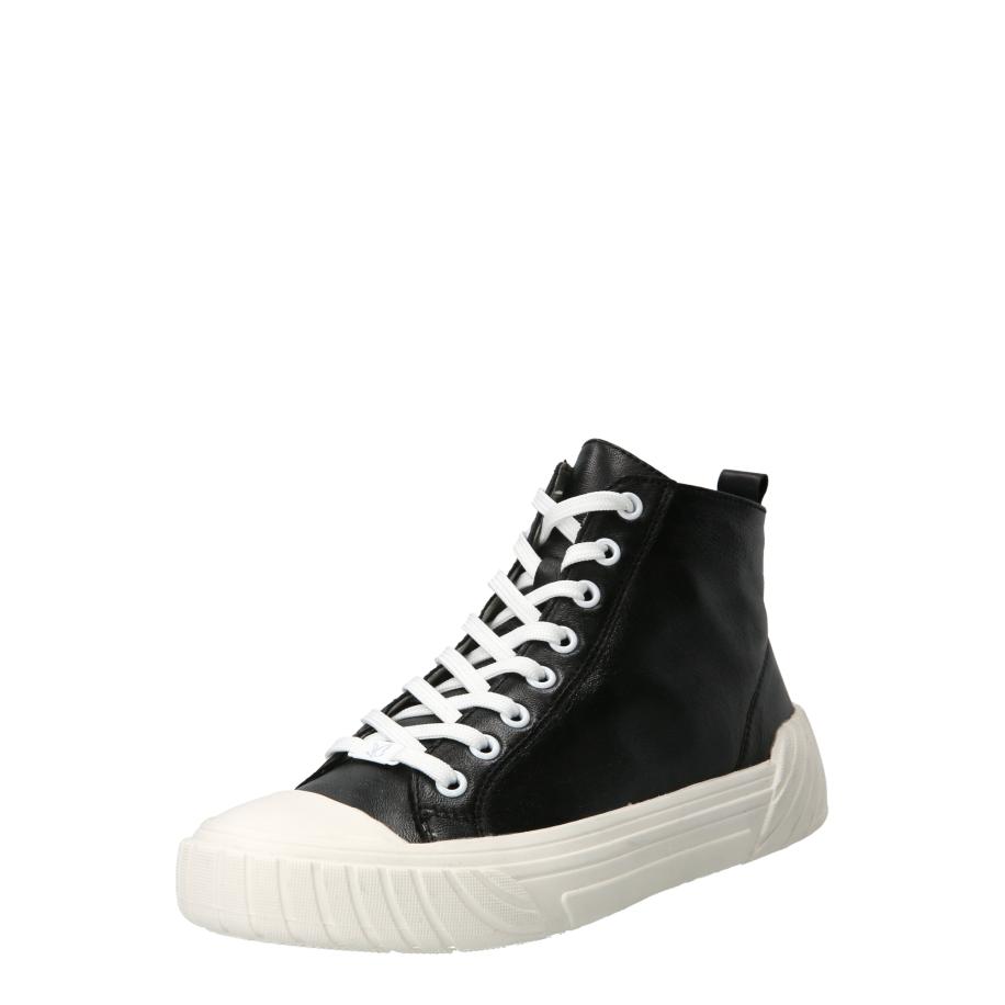 Caprice CAPRICE Sneakers hoog zwart / wit -