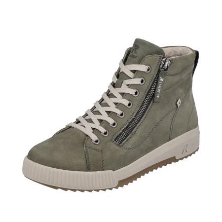 Rieker Sport Rieker Sport Sneakers hoog olijfgroen