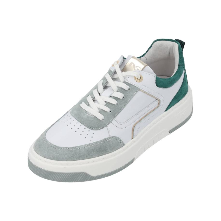 Nero Giardini Nero Giardini Sneakers laag E409992D stone grey / donkergroen / wit -