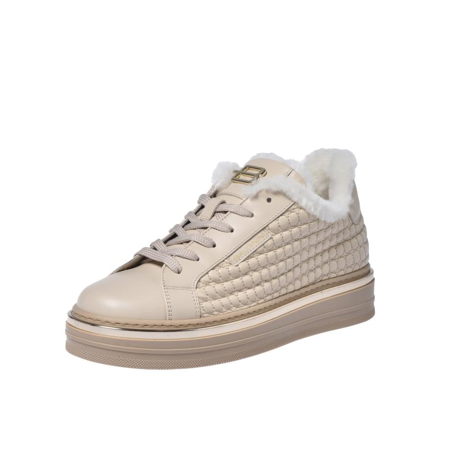 Baldinini BALDININI Sneakers laag beige / goud / wit -