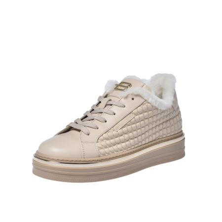 Baldinini BALDININI Sneakers laag beige / goud / wit