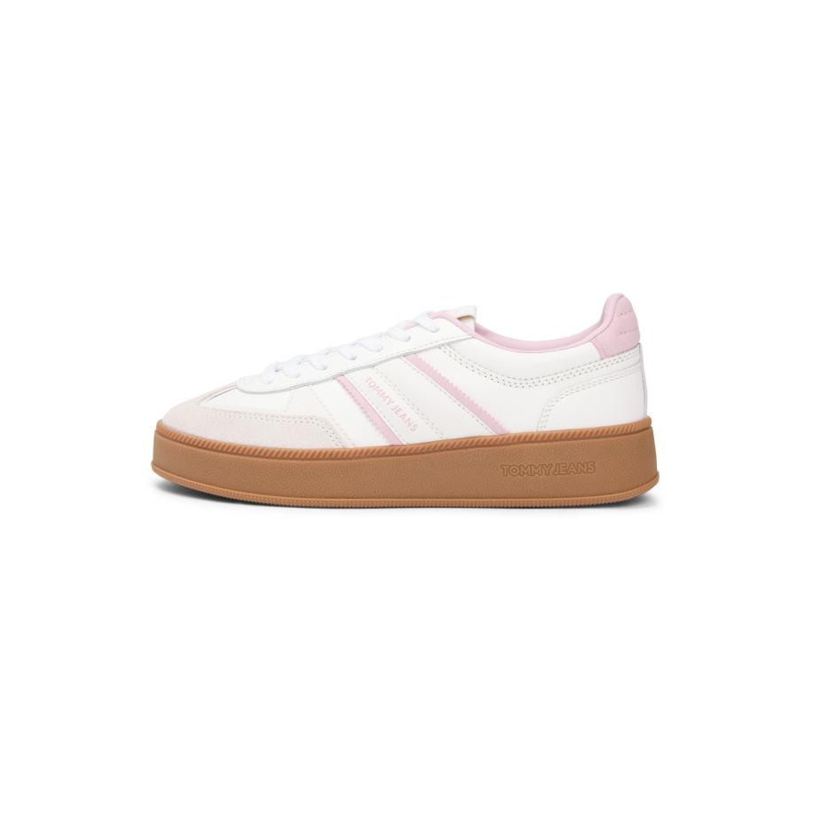 Tommy Jeans Tommy Jeans Sneakers laag THE GREENWICH EDGE rosa / wit / offwhite -