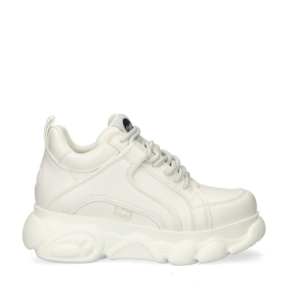 Buffalo Corin Vegan dad sneakers Wit 78882 Wit
