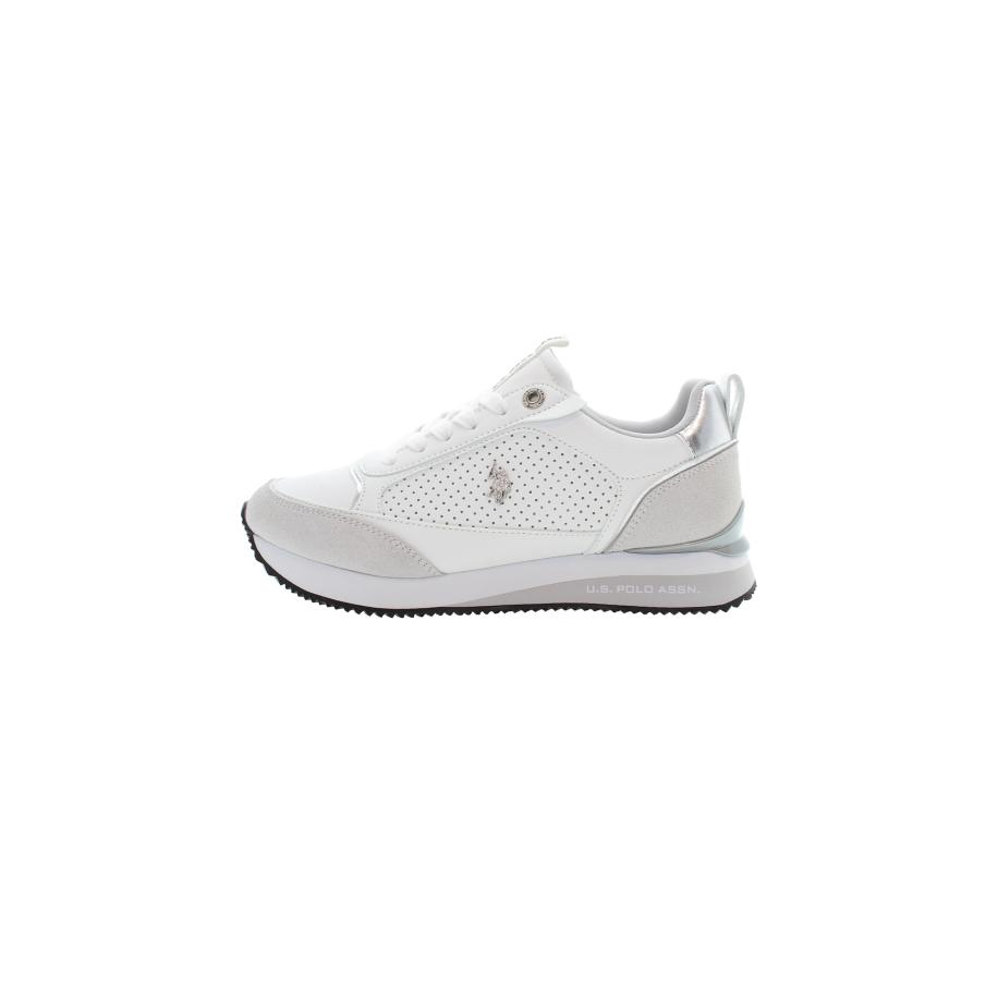 U.S. Polo Assn. U.S. POLO ASSN. Sneakers laag lichtgrijs / wit -