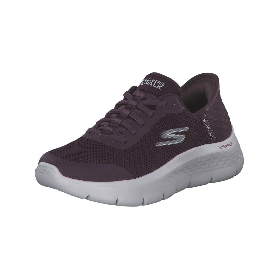 Skechers SKECHERS Sneakers laag Go Walk Flex - Grand Entry grijs / aubergine / wit -