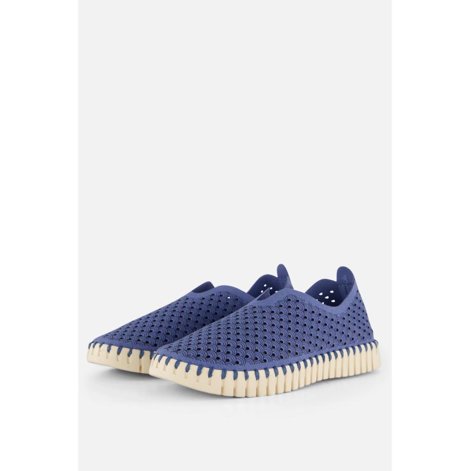 Ilse Jacobsen Tulip Instappers blauw Microvezel Blauw