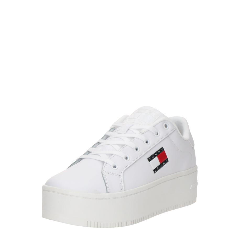 Tommy Jeans Tommy Jeans Sneakers laag rood / zwart / wit -