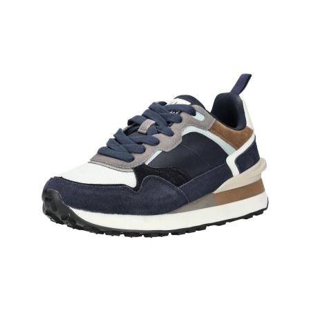 Bullboxer BULLBOXER Sneakers laag navy / karamel / wit
