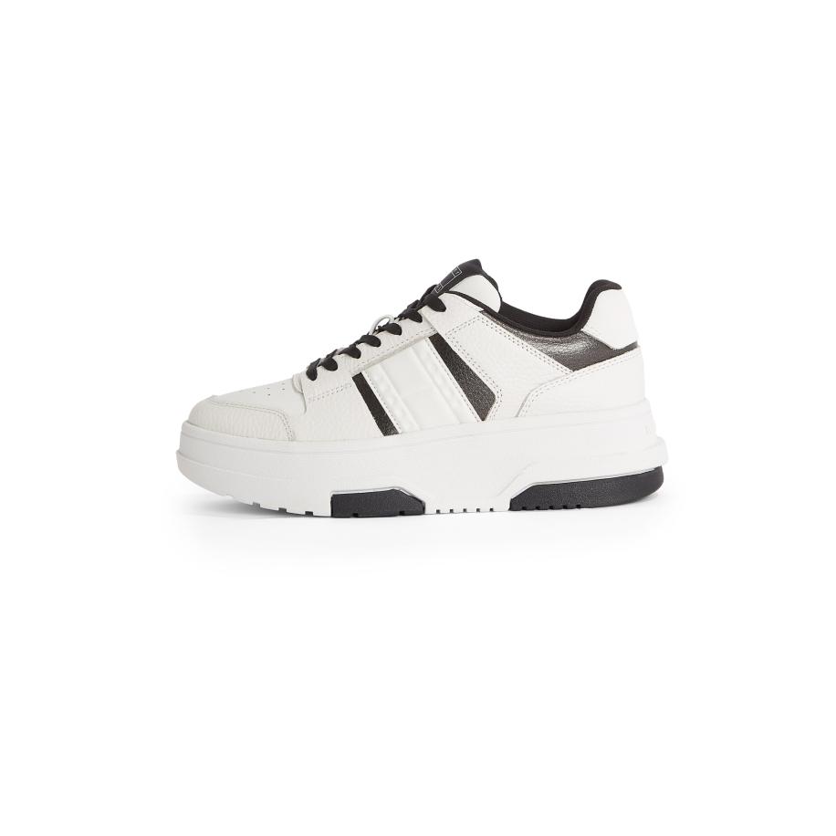 Tommy Jeans Tommy Jeans Sneakers laag The Brooklyn zwart / wit -