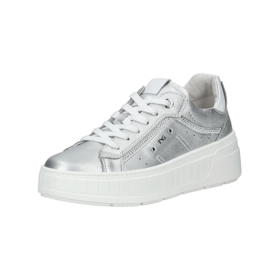 Nero Giardini Nero Giardini Sneakers laag zilver -