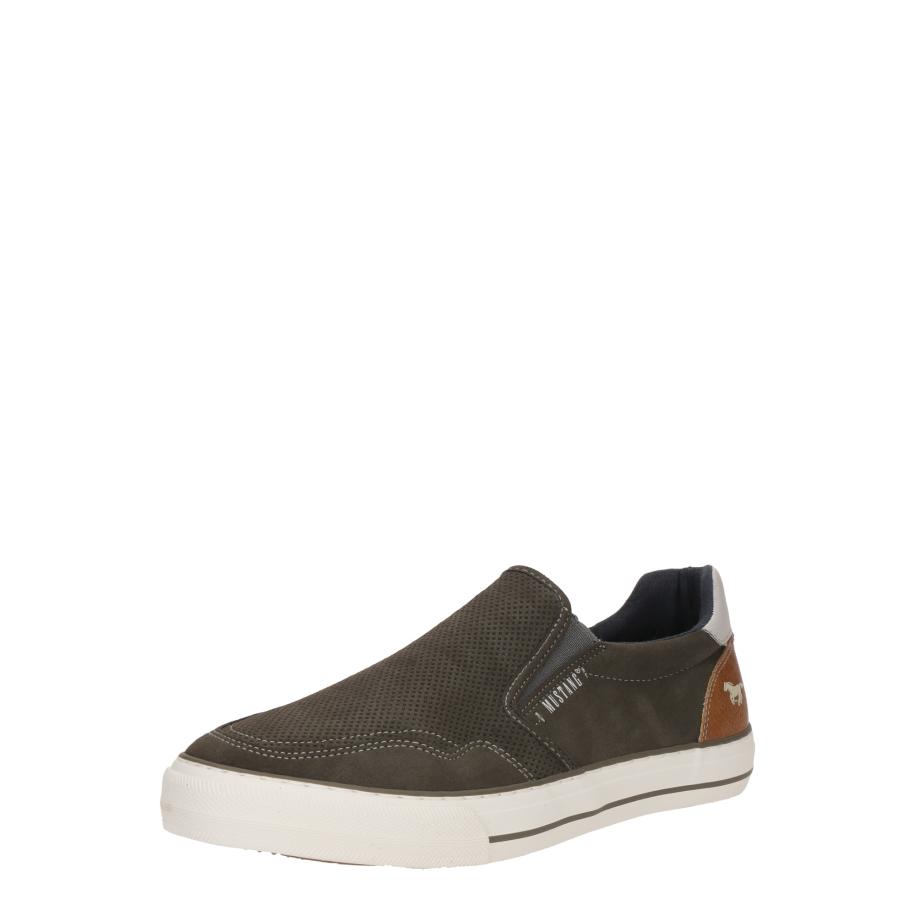 Mustang MUSTANG Slip-ons cognac / aardetinten / wit -