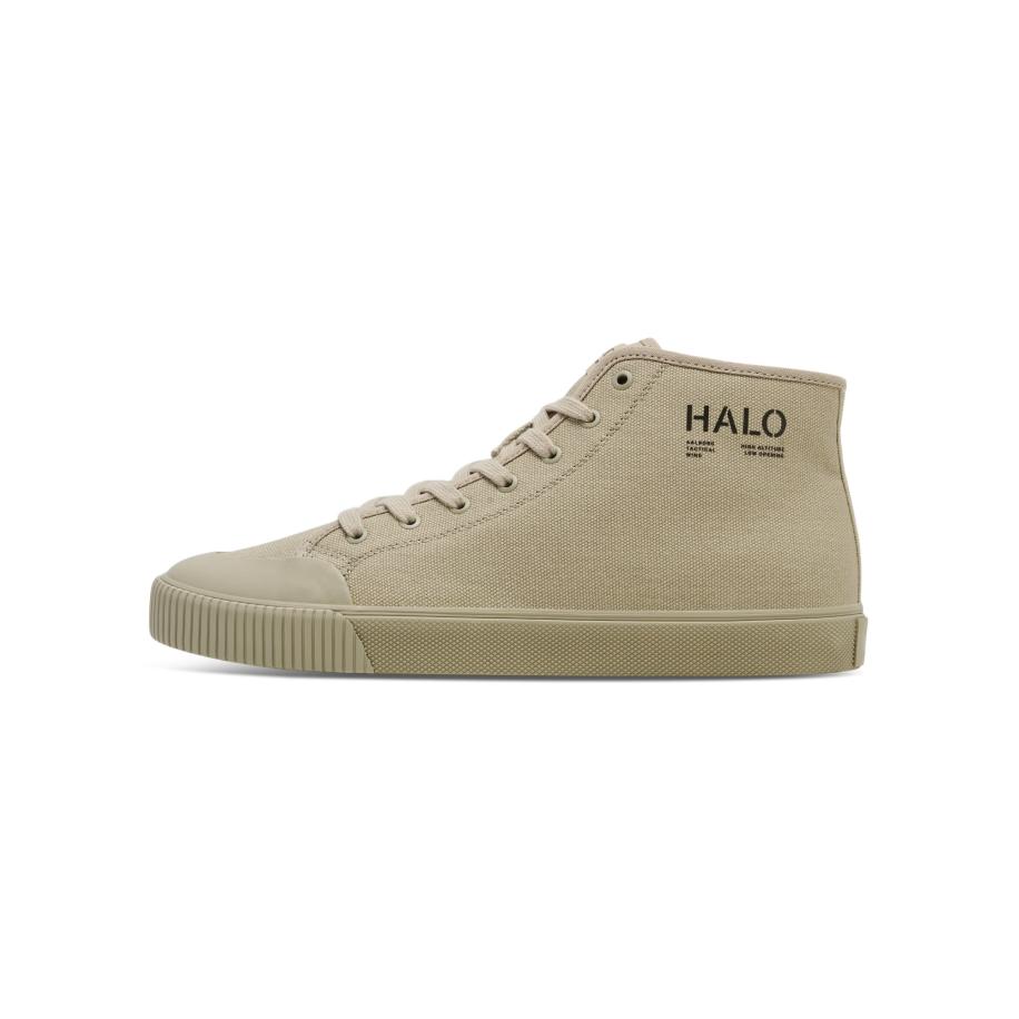 Halo HALO Sneakers hoog beige / zwart -