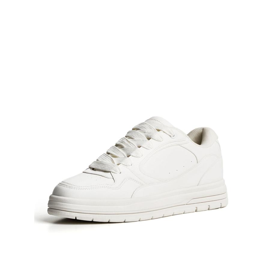 Bershka Bershka Sneakers laag wit -