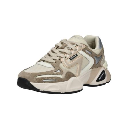 Replay REPLAY Sneakers laag beige / bruin / zwart