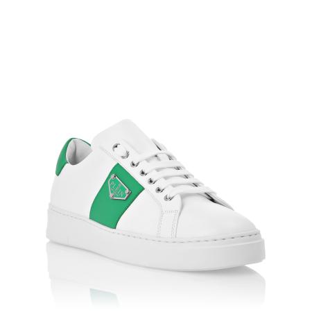 Philipp Plein Sneakers laag groen / wit