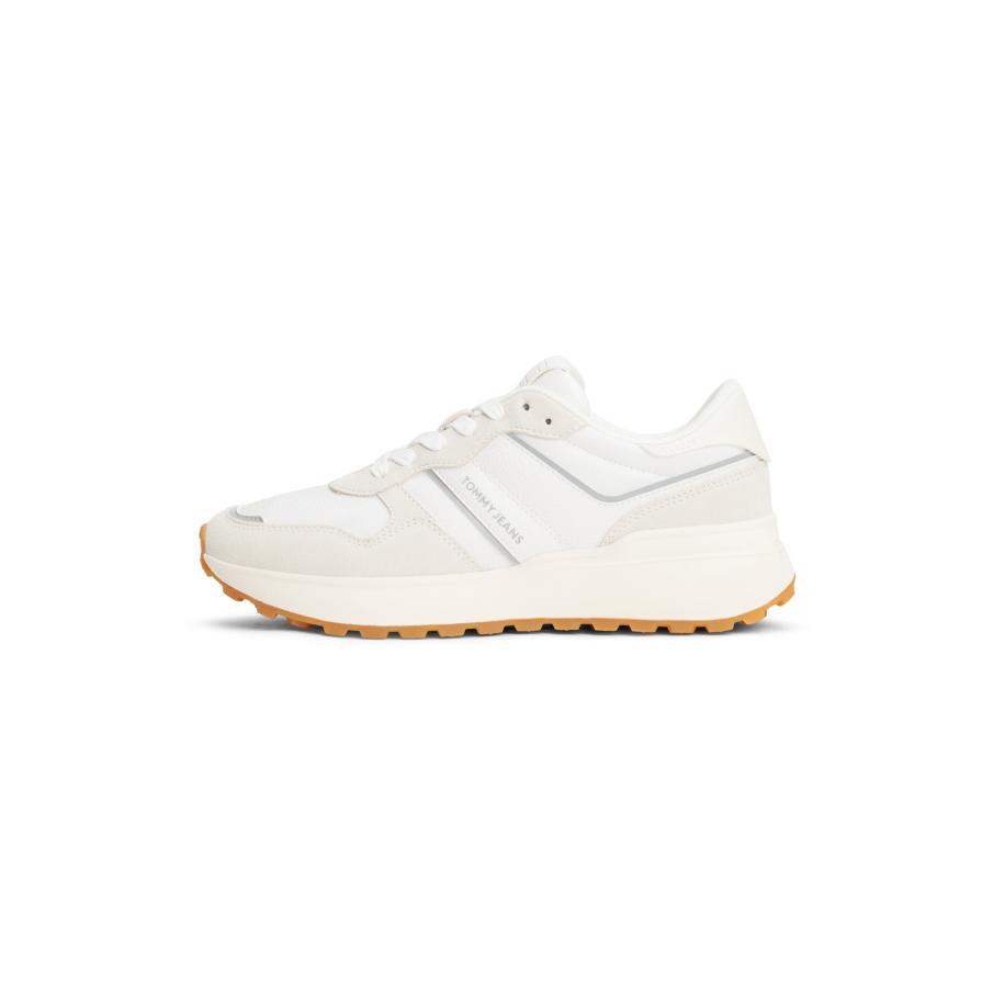 Tommy Jeans Tommy Jeans Sneakers laag CLEATED RUNNER ecru / wit -