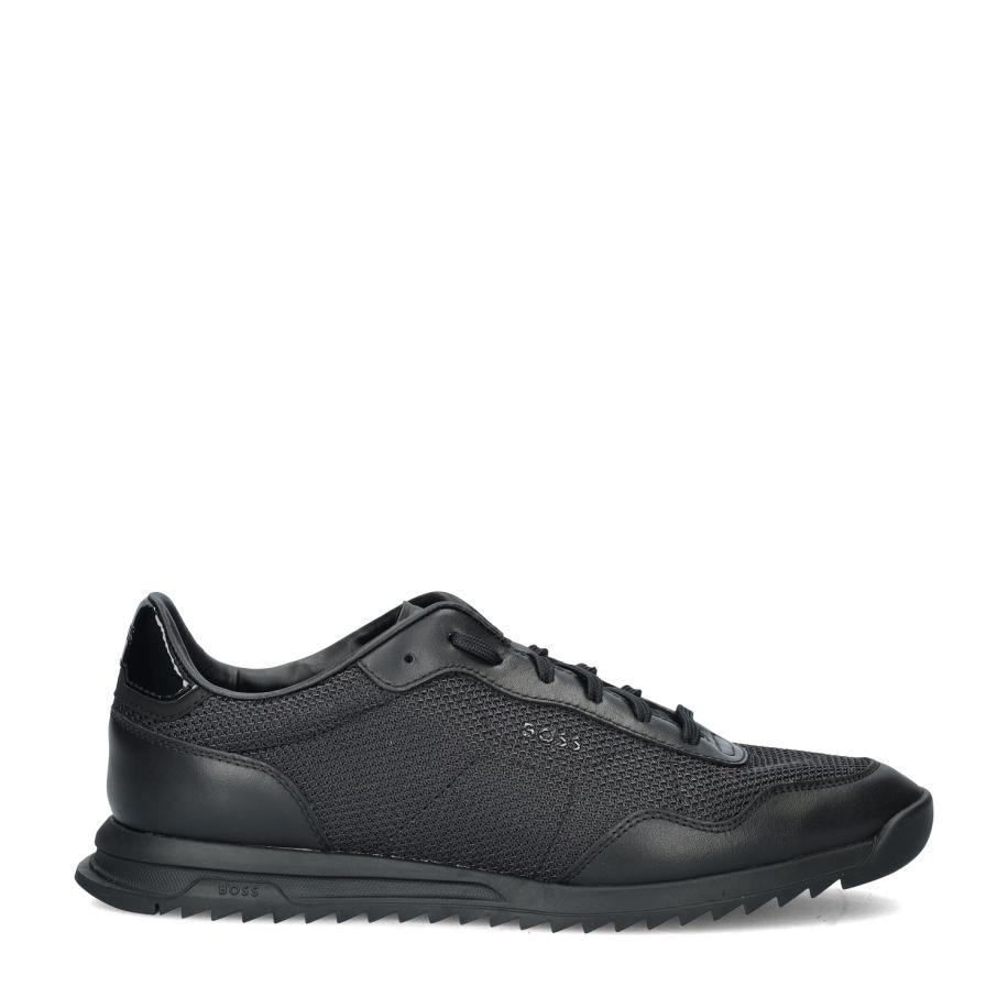 BOSS Zayn Low lage sneakers Zwart 452656 Zwart