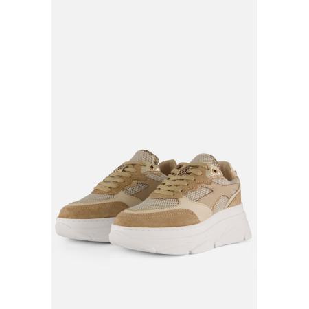 PS Poelman Jana Sneakers beige Leer