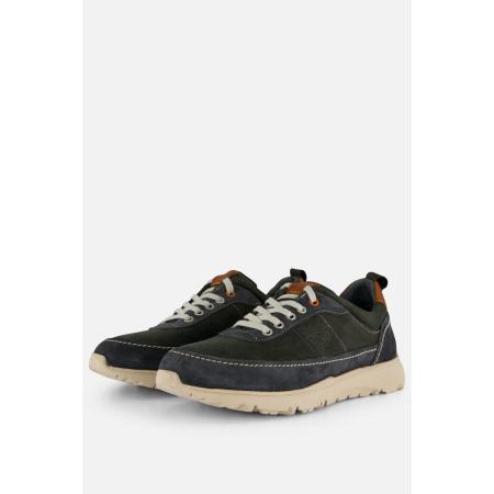Outfielder Sneakers blauw Suede