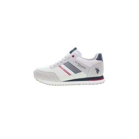 U.S. Polo Assn. U.S. POLO ASSN. Sneakers laag grijs / rood / zwart / wit
