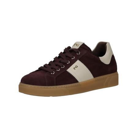 Nero Giardini Nero Giardini Sneakers laag donkerbruin / wit