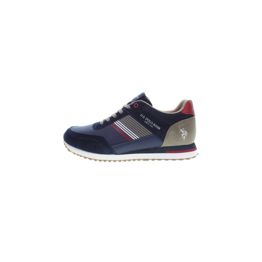 U.S. Polo Assn. U.S. POLO ASSN. Sneakers laag blauw / grijs / rood / wit -