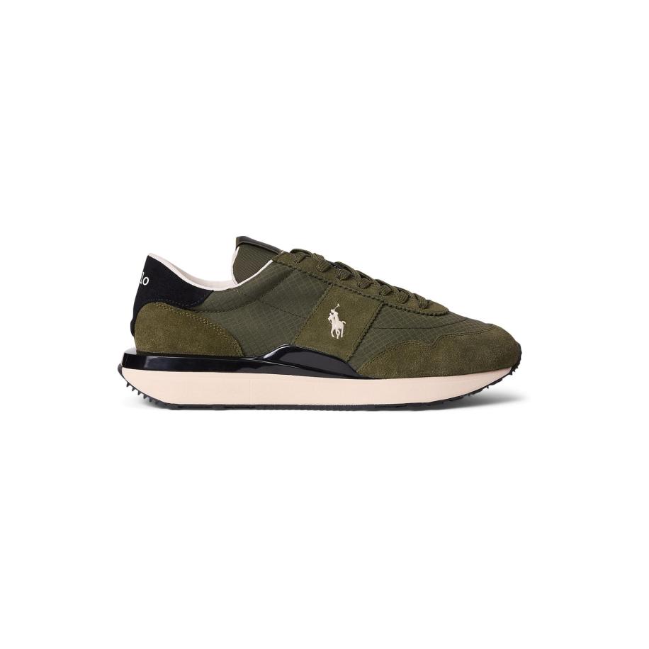 Polo Ralph Lauren Sneakers laag olijfgroen / zwart Groen