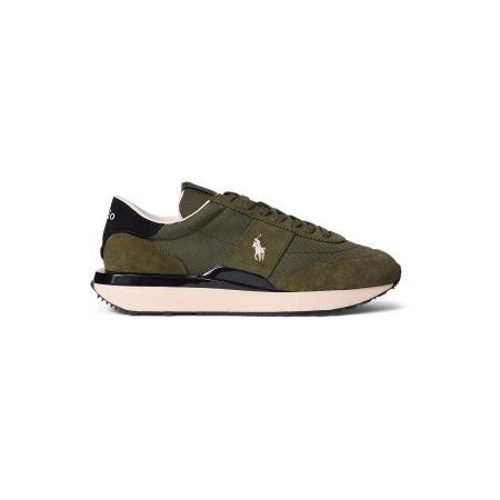 Polo Ralph Lauren Sneakers laag olijfgroen / zwart
