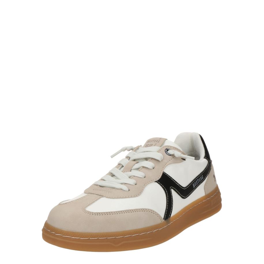 Mustang MUSTANG Sneakers laag beige / zwart / wit -