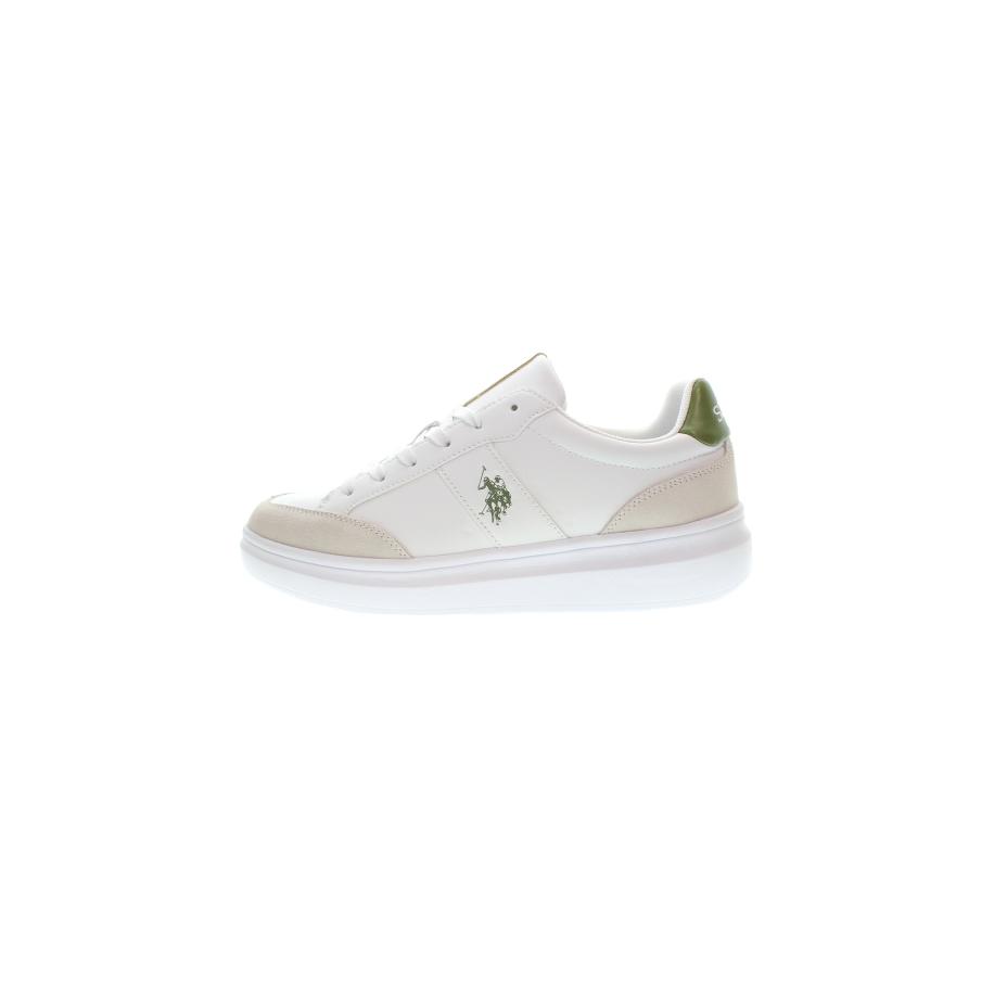 U.S. Polo Assn. U.S. POLO ASSN. Sneakers laag olijfgroen / wit -