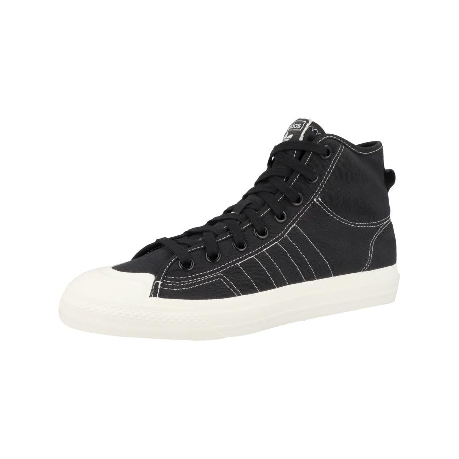 Adidas ADIDAS ORIGINALS Sneakers hoog Nizza Rf zwart / wit -