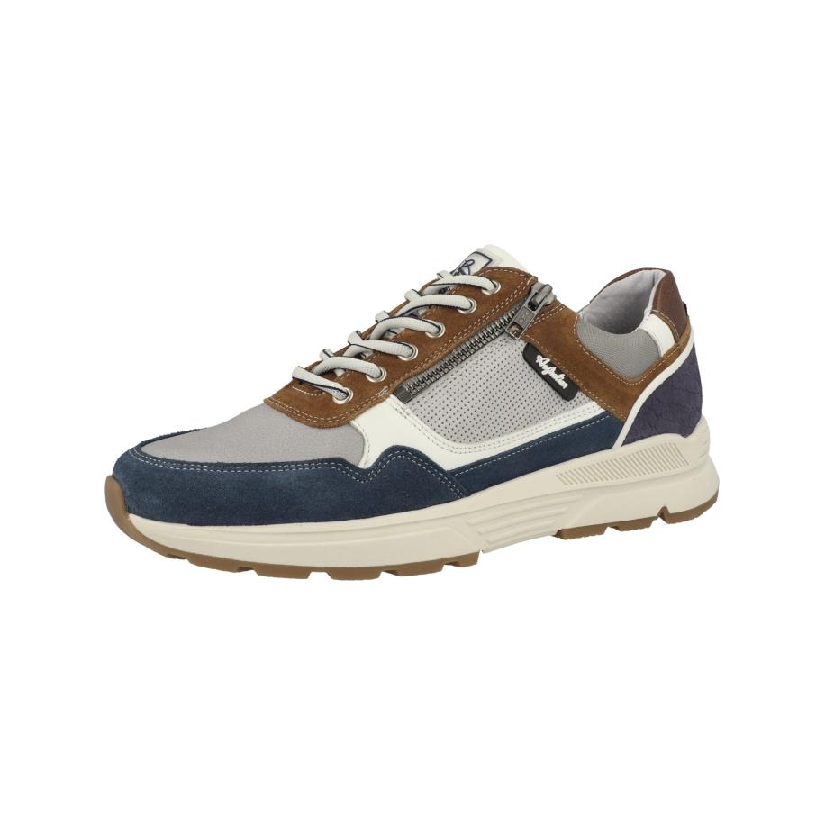Australian AUSTRALIAN FOOTWEAR Sneakers laag Connery donkerblauw / karamel / lichtgrijs / wit -