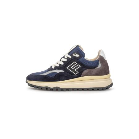 Floris van Bommel Sneakers laag De Gripper 01 navy / enziaan / grijs / aardetinten