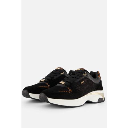 Mexx Pippin Love Sneakers zwart Synthetisch