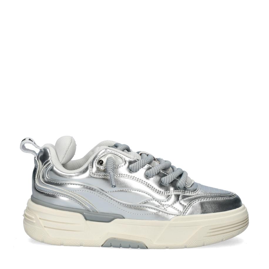 BRX by Bronx Skat-err dad sneakers Zilver 456251 Zilver